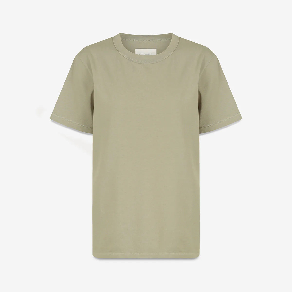 Status Anxiety - Feels Right - Women's Tee / Washed Sage